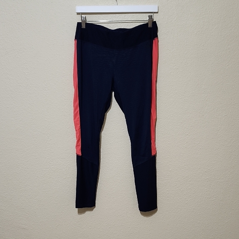 Avia Pink and Blue Leggings Athletic Wear